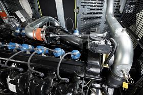 Газовый генератор Pramac GGW350G в кожухе — фото 10