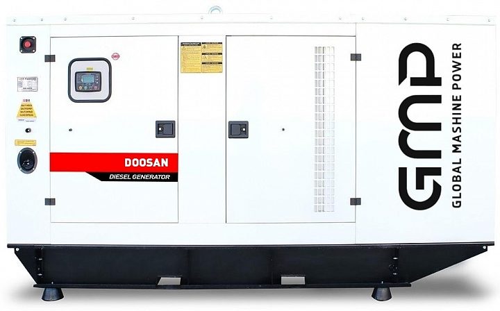 Дизельный генератор Doosan GMP 590DM в кожухе