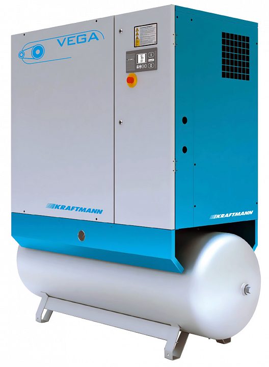 Винтовой компрессор Kraftmann VEGA 15 PLUS R 500 (10 бар)
