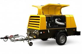 Дизельный компрессор Dalgakiran PDP 95-10 (фикс без тормоза) — фото 2