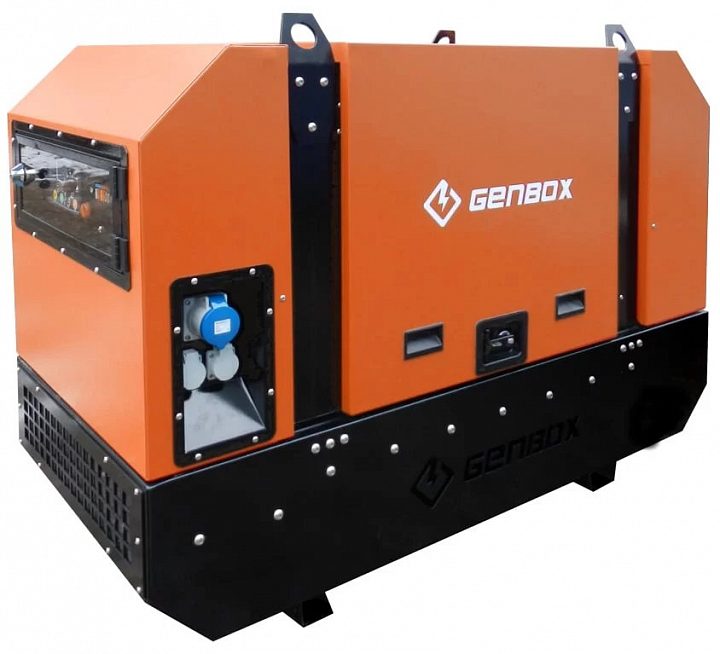 Дизельный генератор GENBOX JD24 в кожухе с АВР