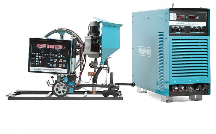 Сварочный источник GROVERS MZ-1000 с 3-х колесным трактором