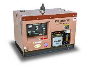 Дизельный генератор Toyo TKV-11SPC — фото 1