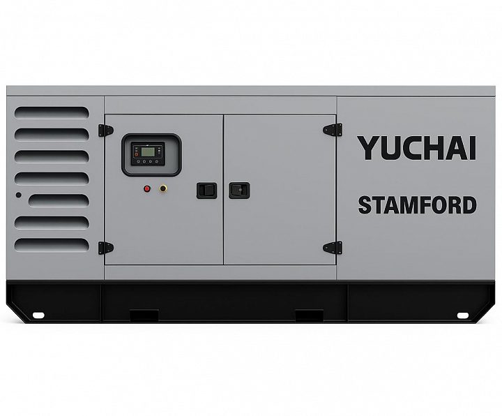 Дизельный генератор Yuchai GMP AY344 в кожухе