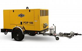 Дизельный компрессор Atmos PDP 100 фикс без тормоза — фото 1