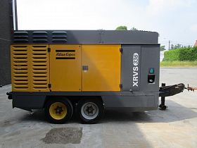 Дизельный компрессор Atlas Copco XRVS 336 CD на шасси — фото 2