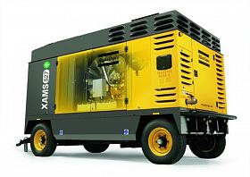 Дизельный компрессор Atlas Copco XAMS 527 CD на шасси — фото 2