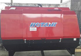 Дизельный компрессор Rotair MDVS 120J-7 на шасси — фото 2