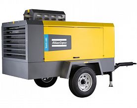 Дизельный компрессор Atlas Copco XAHS 400 PACE 8,6 на шасси — фото 1