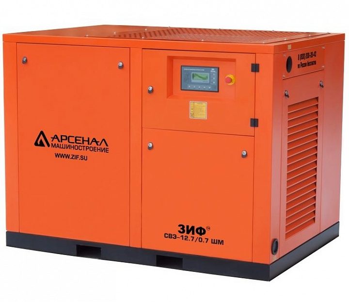 Винтовой компрессор ЗИФ СВЭ-24/0,7 ШМЧ