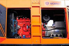 Дизельный генератор Scania GMP 715S в кожухе — фото 4