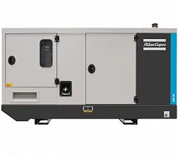 Дизельный генератор Atlas Copco QIS 90 в кожухе — фото 1