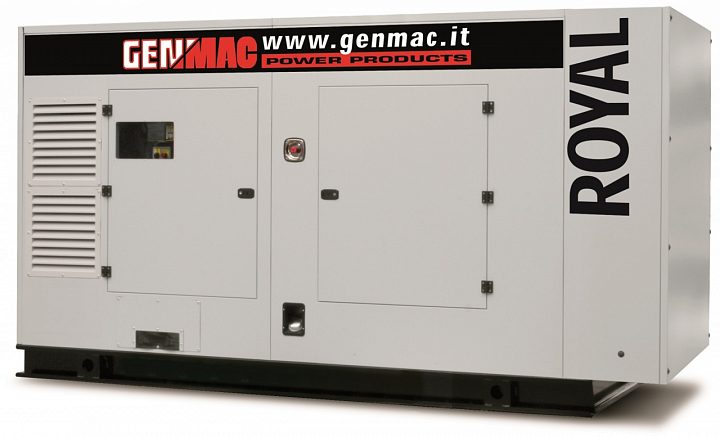 Дизельный генератор Genmac G 150I в кожухе с АВР