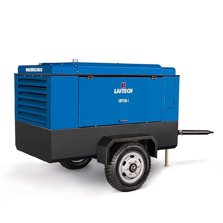 Дизельный компрессор LIUTECH LUY118-7 без шасси