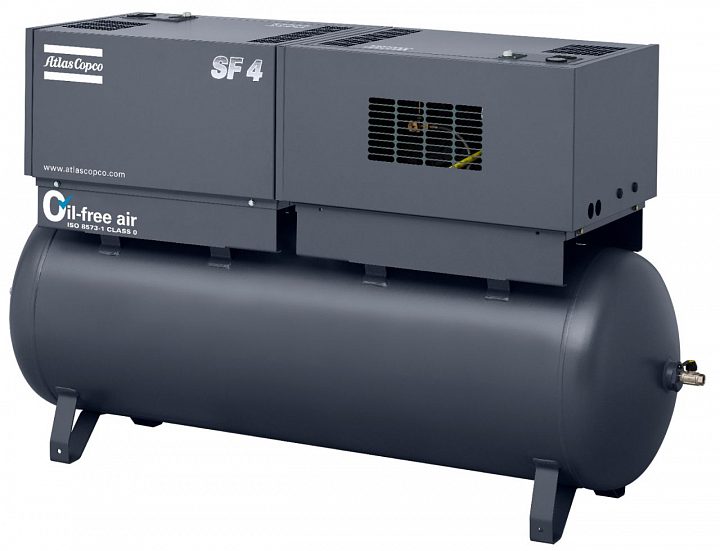 Спиральный компрессор Atlas Copco SF8 10P SKID TWIN (500l)
