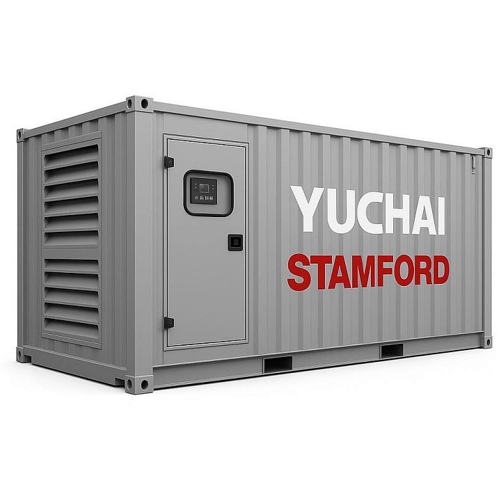 Дизельный генератор Yuchai GMP AY1856 в кожухе