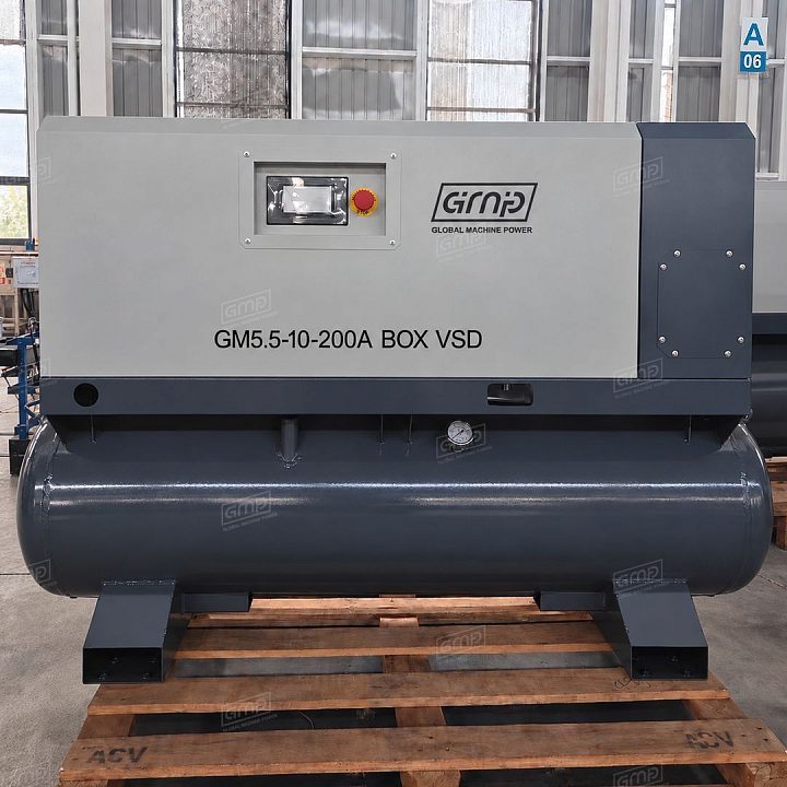Винтовой компрессор GMP GM5,5-10-200A BOX VSD
