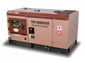 Дизельный генератор Toyo TKV-11SBS с АВР — фото 3