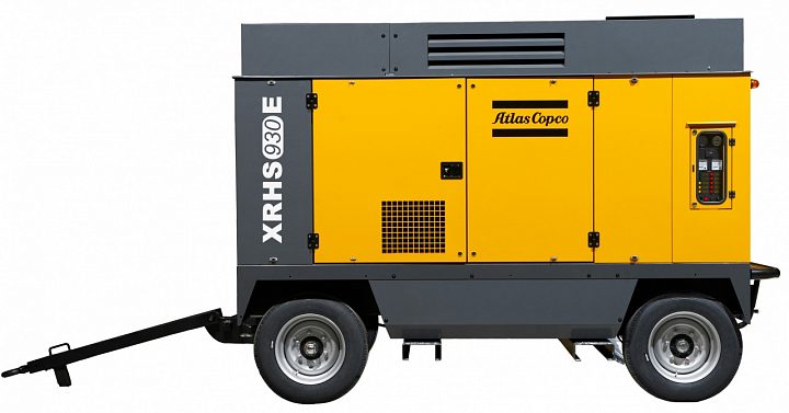 Дизельный компрессор Atlas Copco XRHS 930E на шасси