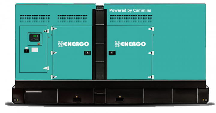 Дизельный генератор Energo AD455-T400C-S в кожухе