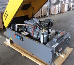 Дизельный компрессор Atlas Copco XAS 97 DD с генератором — фото 3