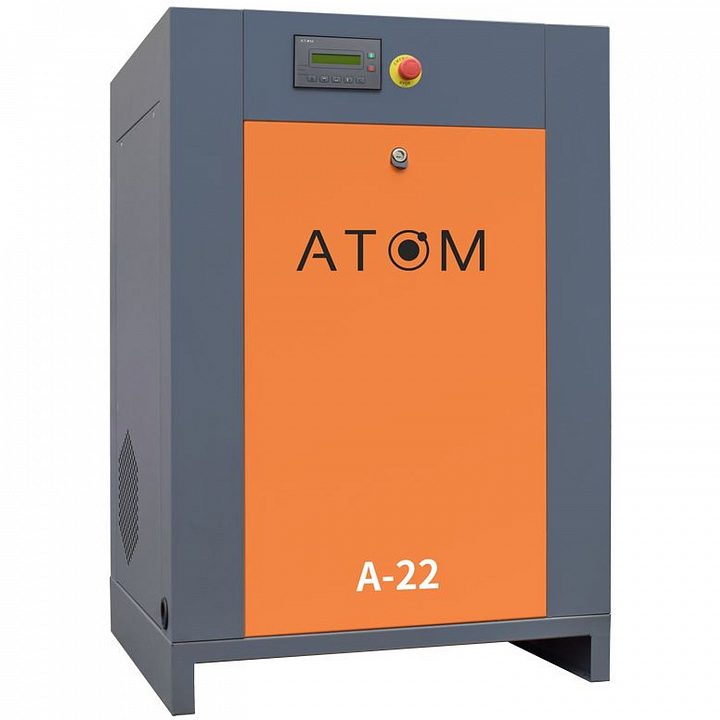 Винтовой компрессор ATOM А-22E 10