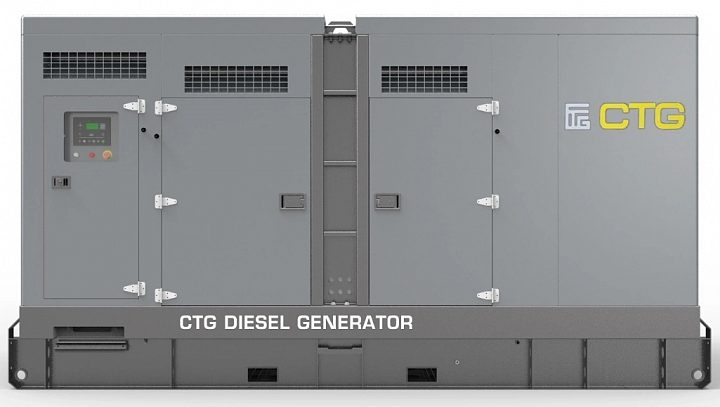 Дизельный генератор CTG 413D в кожухе
