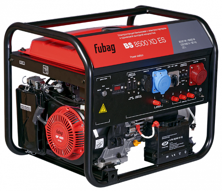 Бензиновый генератор Fubag BS 8500 XD ES