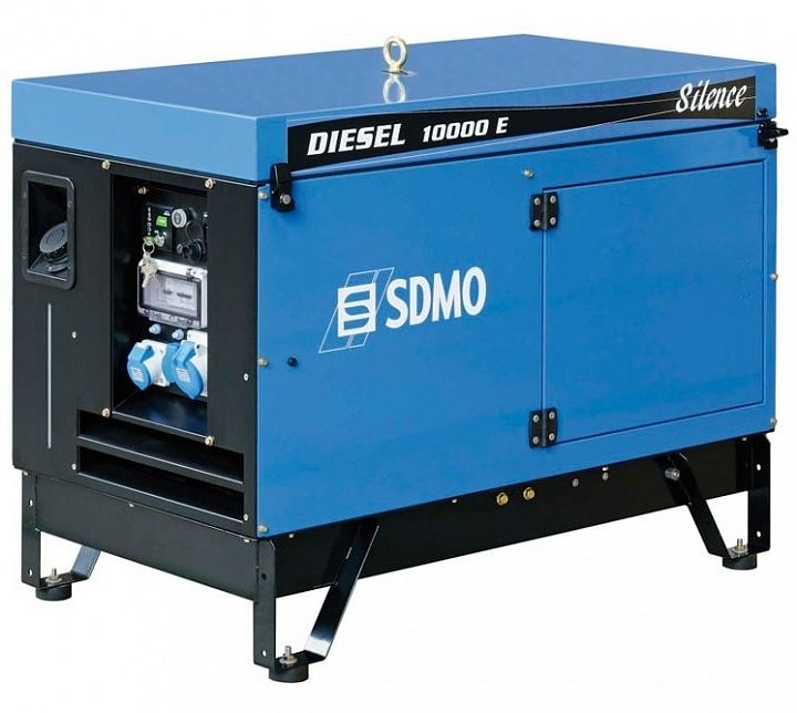 Дизельный генератор SDMO DIESEL 10000 E SILENCE с АВР