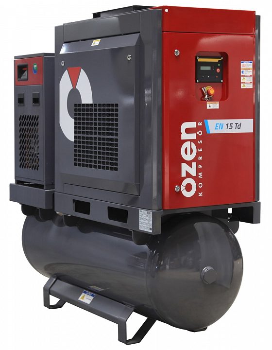 Винтовой компрессор Ozen EN 18 TD 900 л. 7.5