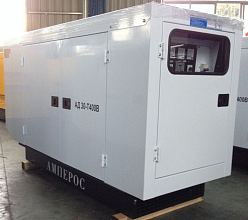 Дизельный генератор АМПЕРОС АД 50-Т400 в кожухе с АВР — фото 3