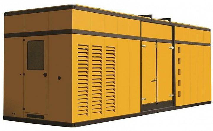 Дизельный генератор Aksa APD-1875P в кожухе с АВР