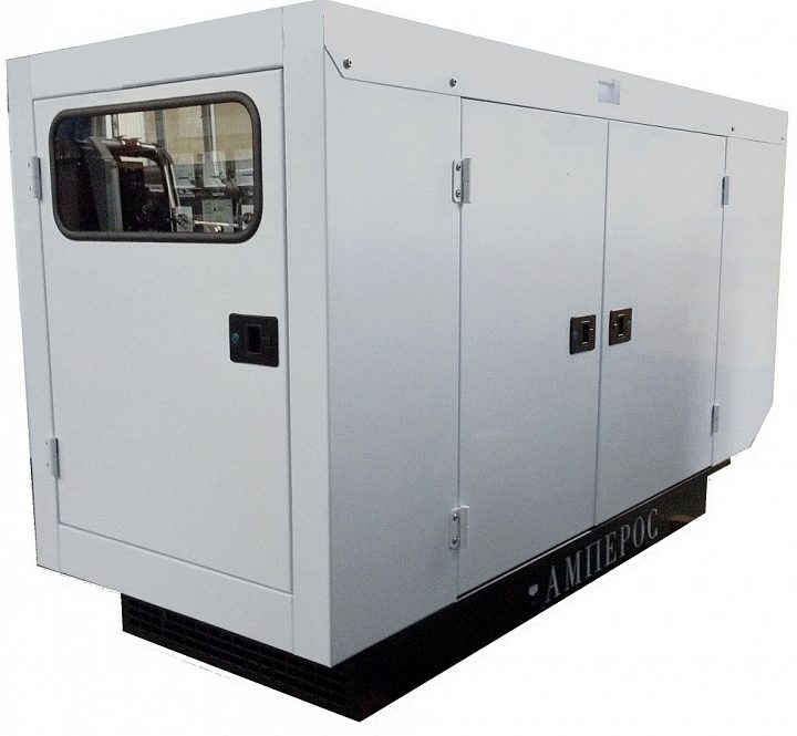 Дизельный генератор АМПЕРОС АД 50-Т400 B в кожухе с АВР