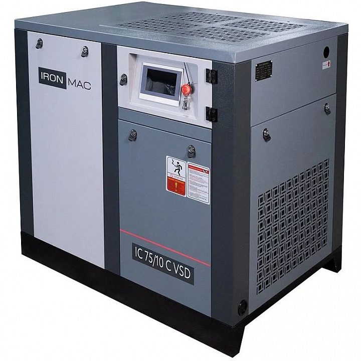 Винтовой компрессор IRONMAC IC 75/10 C VSD (IP 54)