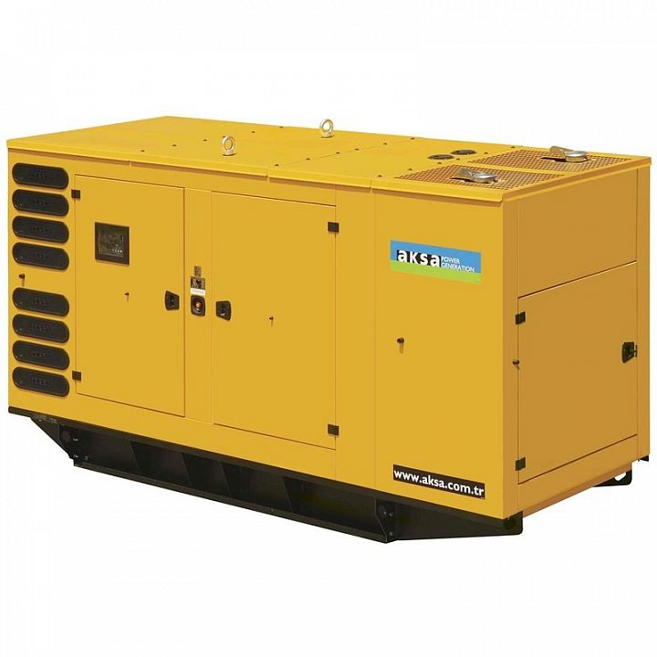 Дизельный генератор Aksa AC-400 в кожухе