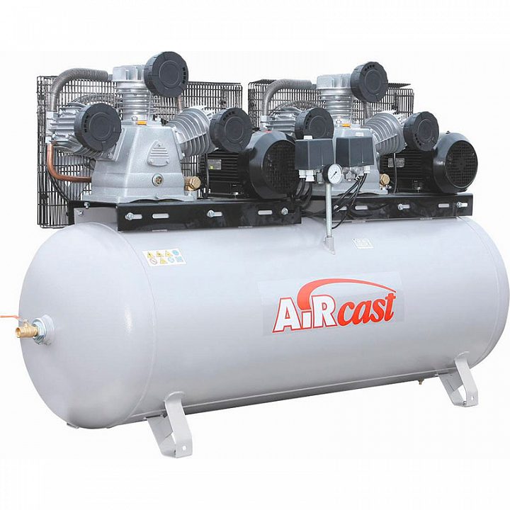 Поршневой компрессор Aircast СБ4/Ф-500 LB 75 Т Тандем