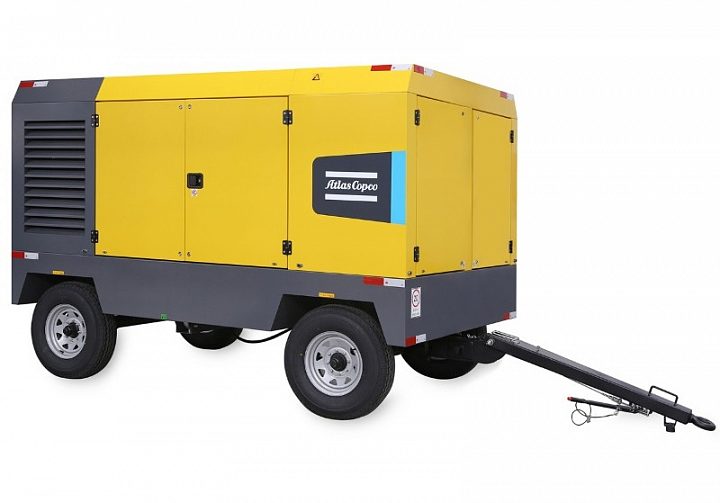 Дизельный компрессор Atlas Copco XAVS 1000 12 на шасси