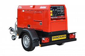 Сварочный генератор Shindaiwa DGW500DM/RU — фото 8