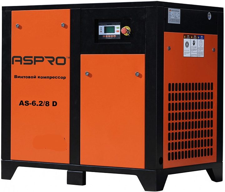 Винтовой компрессор ASair (ASpro) AS-6.2/8-D