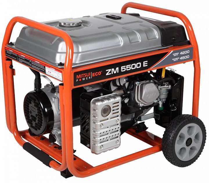 Бензиновый генератор Mitsui Power ZM 5500-E с АВР