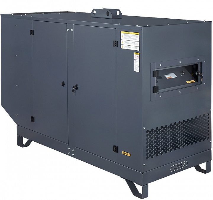 Газовый генератор Gazvolt 80T32 в кожухе с АВР