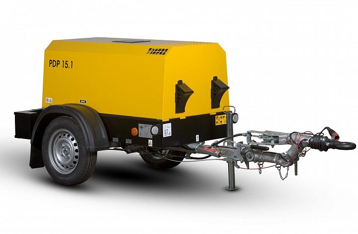 Дизельный компрессор Dalgakiran PDP 15-7 (регул без тормоза)