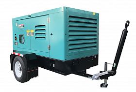 Дизельный компрессор GMP PDC 214 IC-T (на раме с влагоотделителем) — фото 2