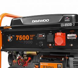 Бензиновый генератор Daewoo GDA 8500E-3 — фото 8
