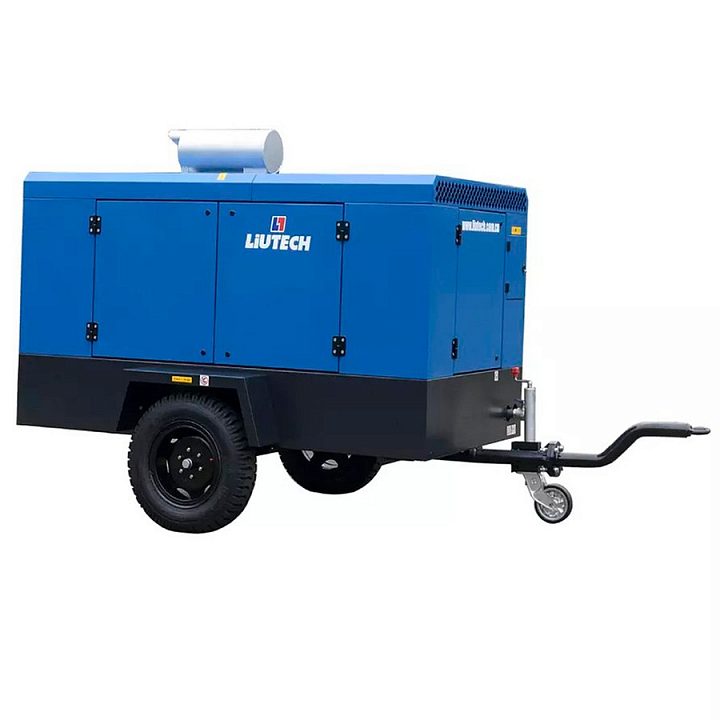 Дизельный компрессор LIUTECH LUY150-15A на шасси
